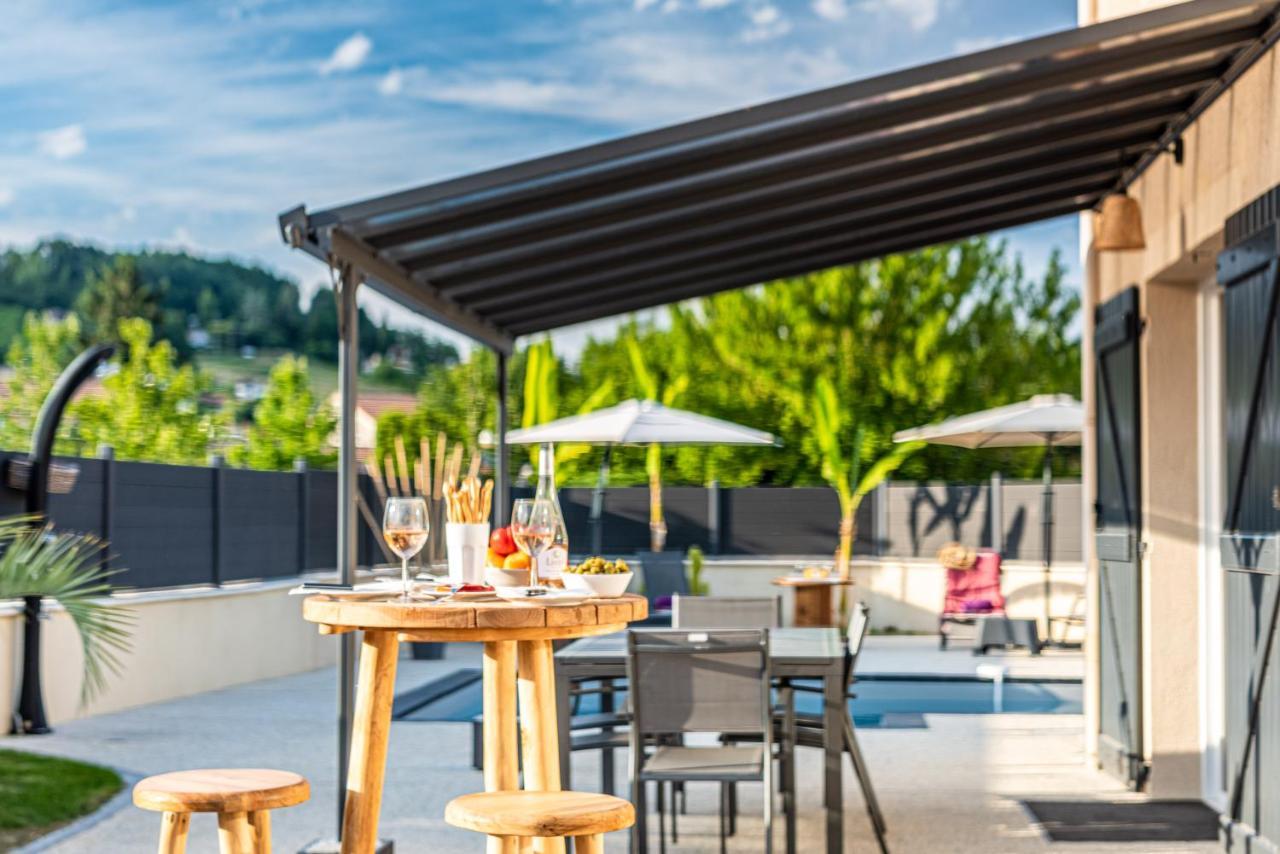 Villa Des Oliviers Sublime Villa Avec Piscine Chauffee Et Privee Et Baby Foot Bon-Encontre Екстер'єр фото