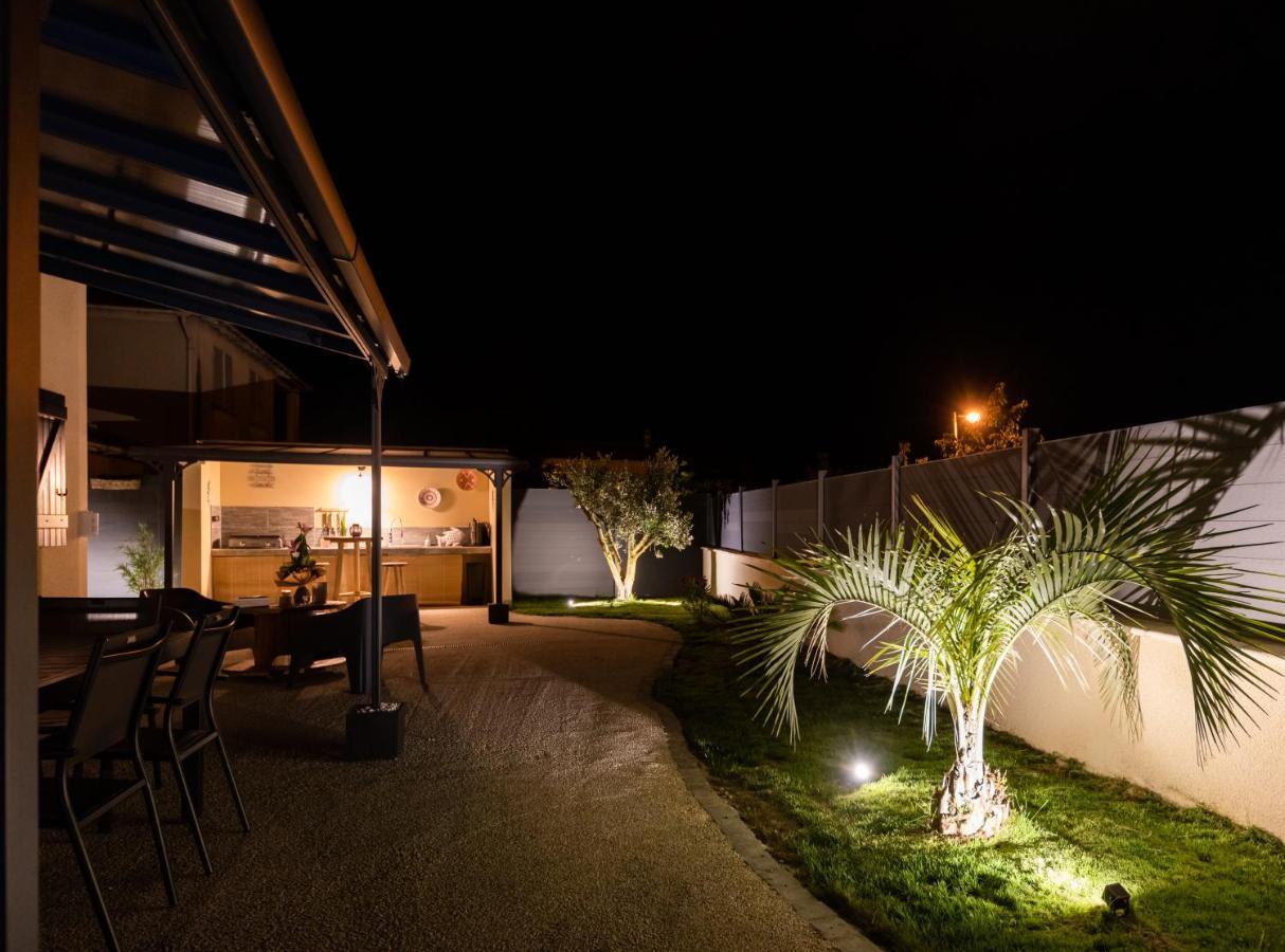 Villa Des Oliviers Sublime Villa Avec Piscine Chauffee Et Privee Et Baby Foot Bon-Encontre Екстер'єр фото