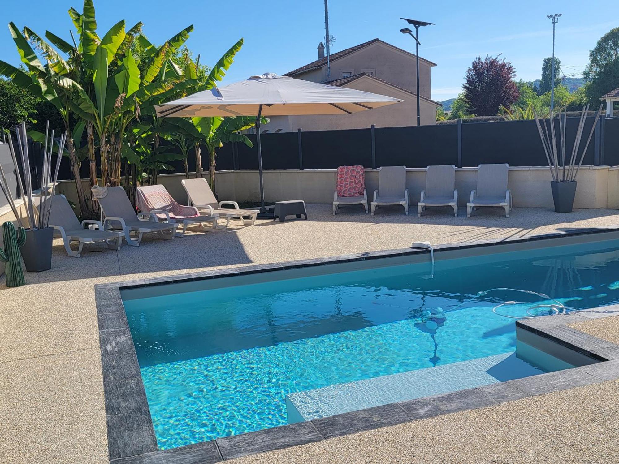 Villa Des Oliviers Sublime Villa Avec Piscine Chauffee Et Privee Et Baby Foot Bon-Encontre Екстер'єр фото